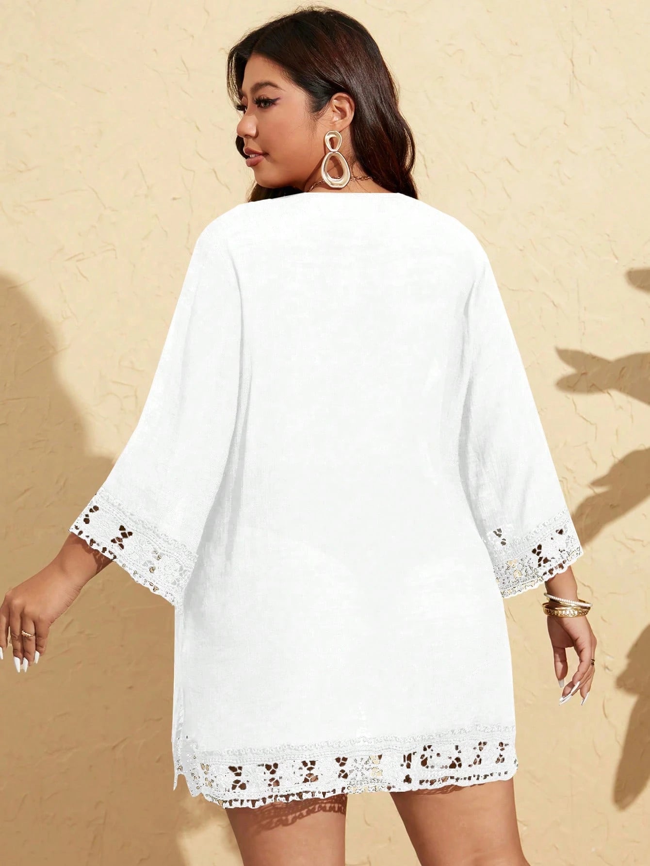 Saída de Praia Plus Size Naeli