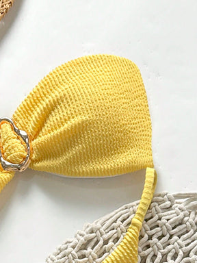 Biquíni Tomara que Caia com Detalhe Metálico 