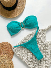 Biquíni Tomara que Caia com Detalhe Metálico 