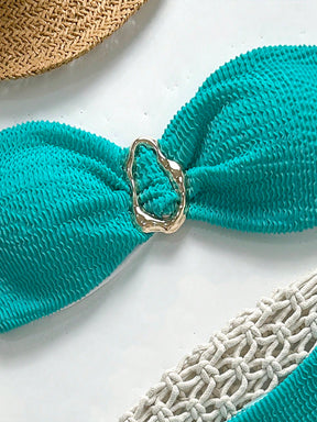 Biquíni Tomara que Caia com Detalhe Metálico 