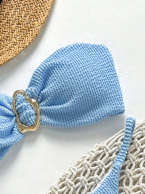 Biquíni Tomara que Caia com Detalhe Metálico 