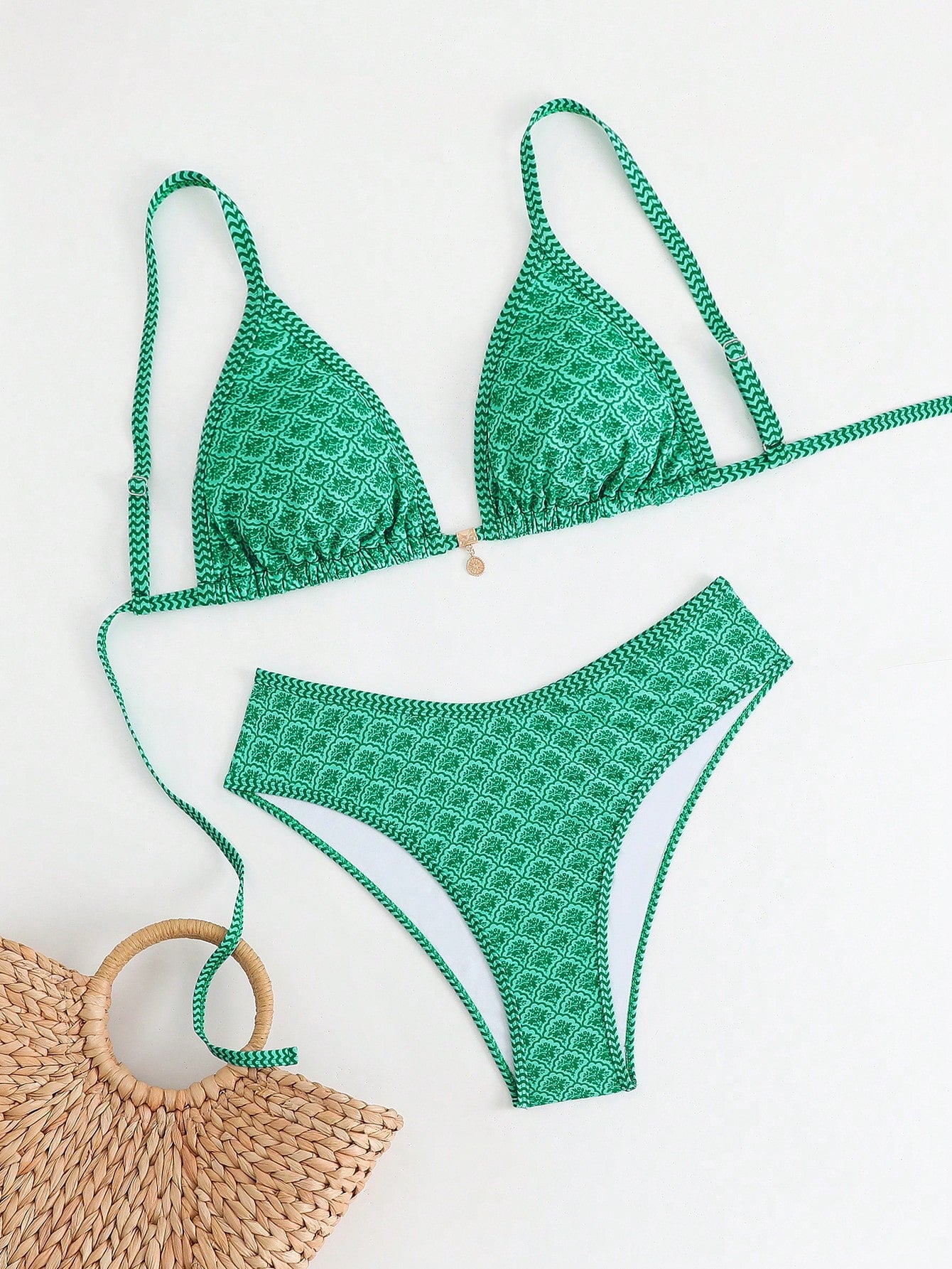 Biquíni Verão Verde Plus Size G1
