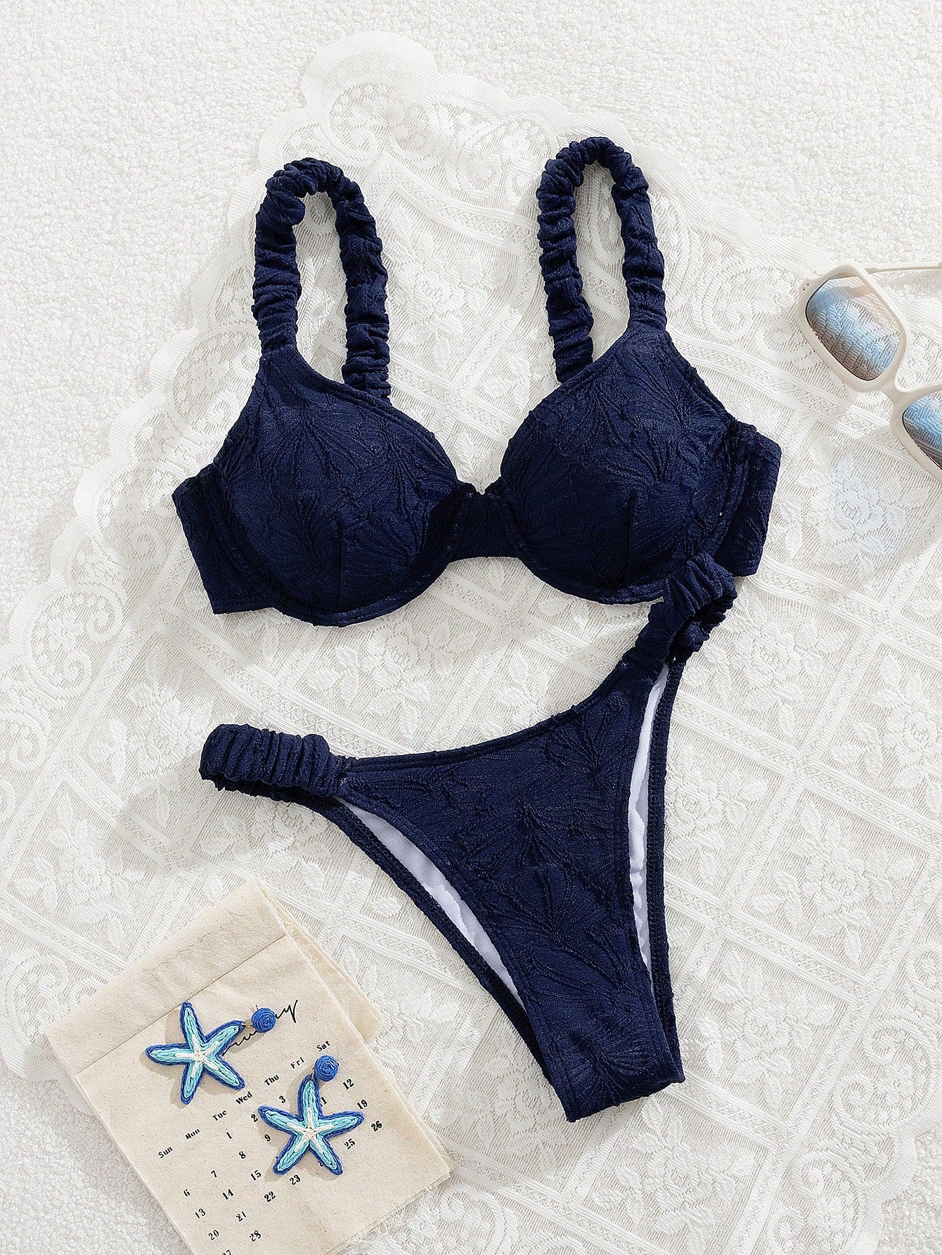 Biquíni Floral Texturizado