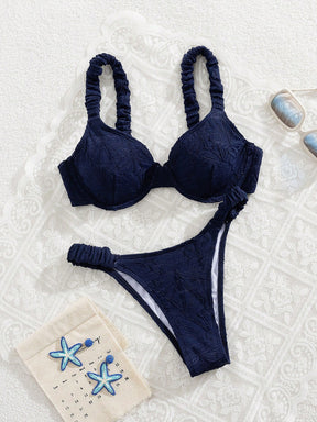 Biquíni Floral Texturizado