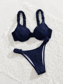 Biquíni Floral Texturizado