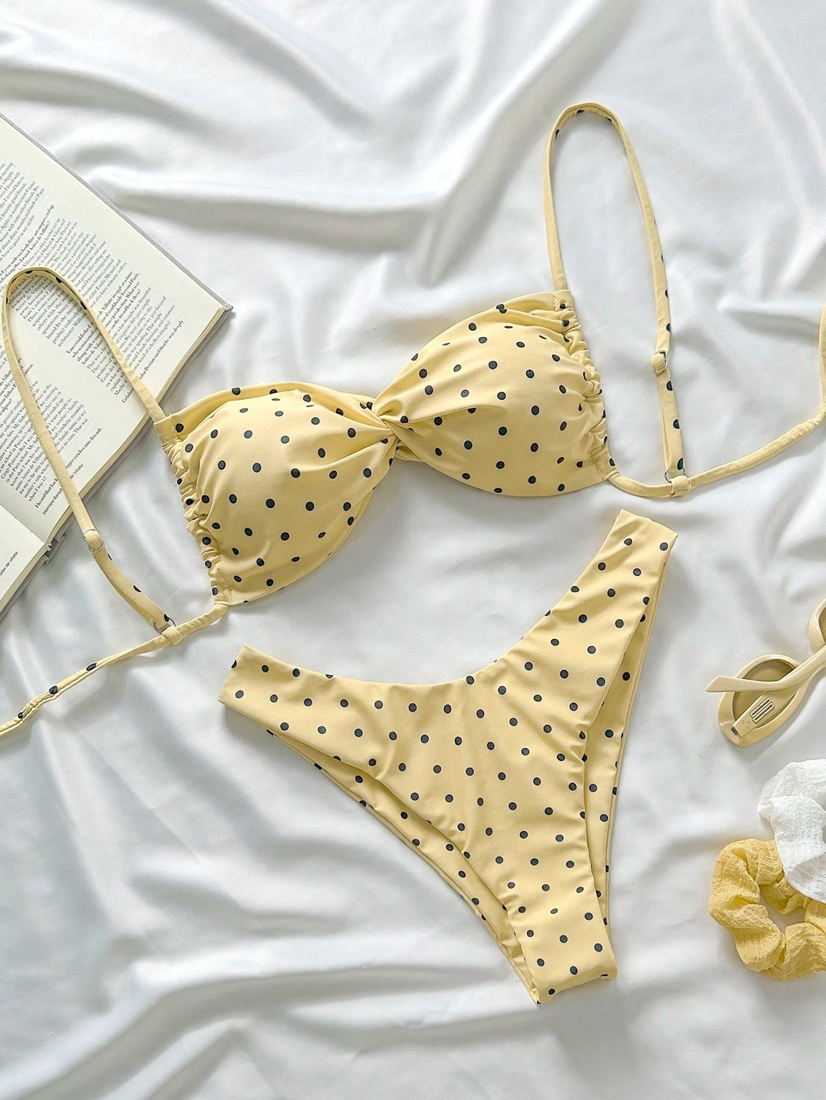 Biquíni de Bolinha Minimalista