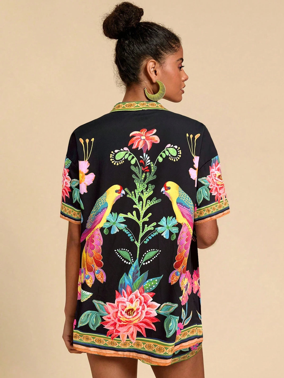 Conjunto Tropical 2 Peças Casual
