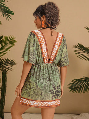 Saída de Praia Plus Size Leandra