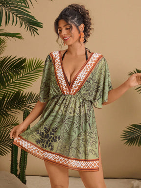 Saída de Praia Plus Size Leandra