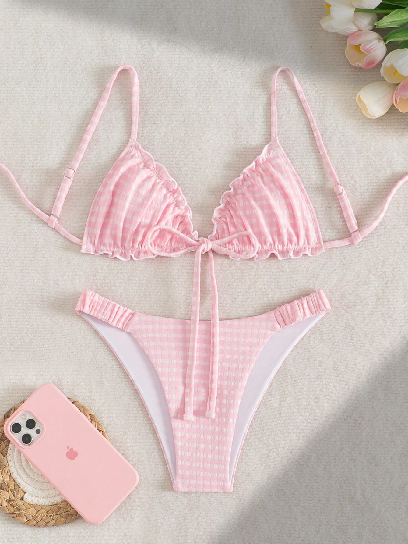 Biquíni Com Babado Fofo 