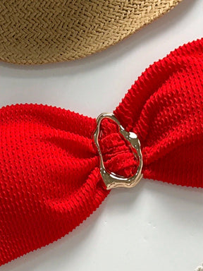 Biquíni Tomara que Caia com Detalhe Metálico 