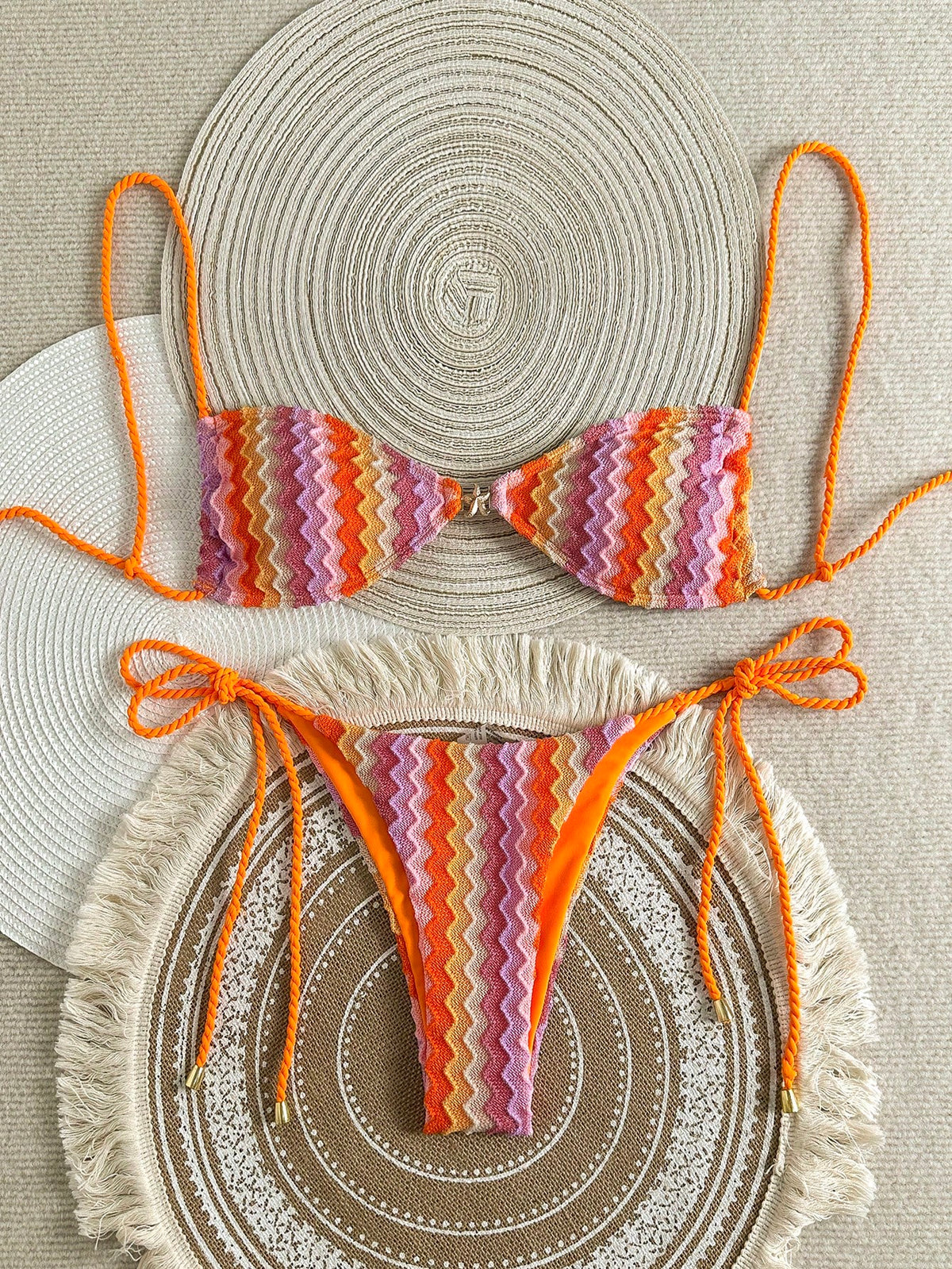 Biquíni de Tricô Mel