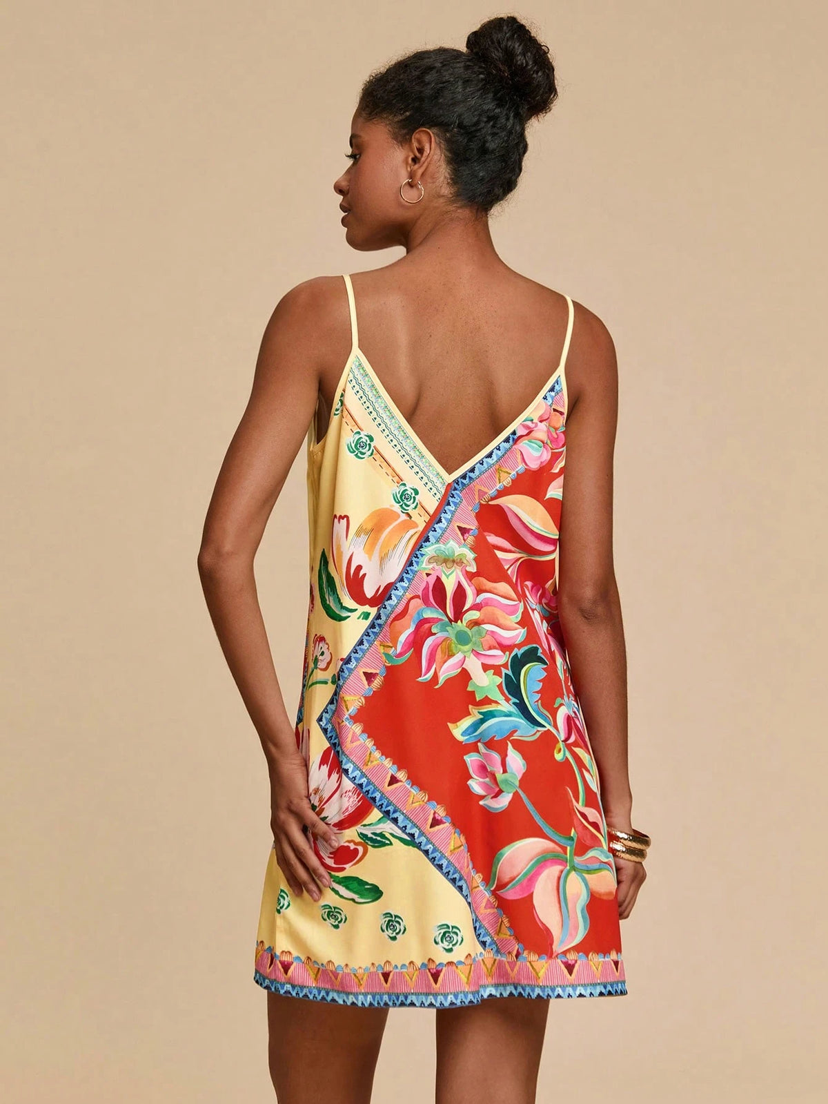 Vestido Floral Tropical