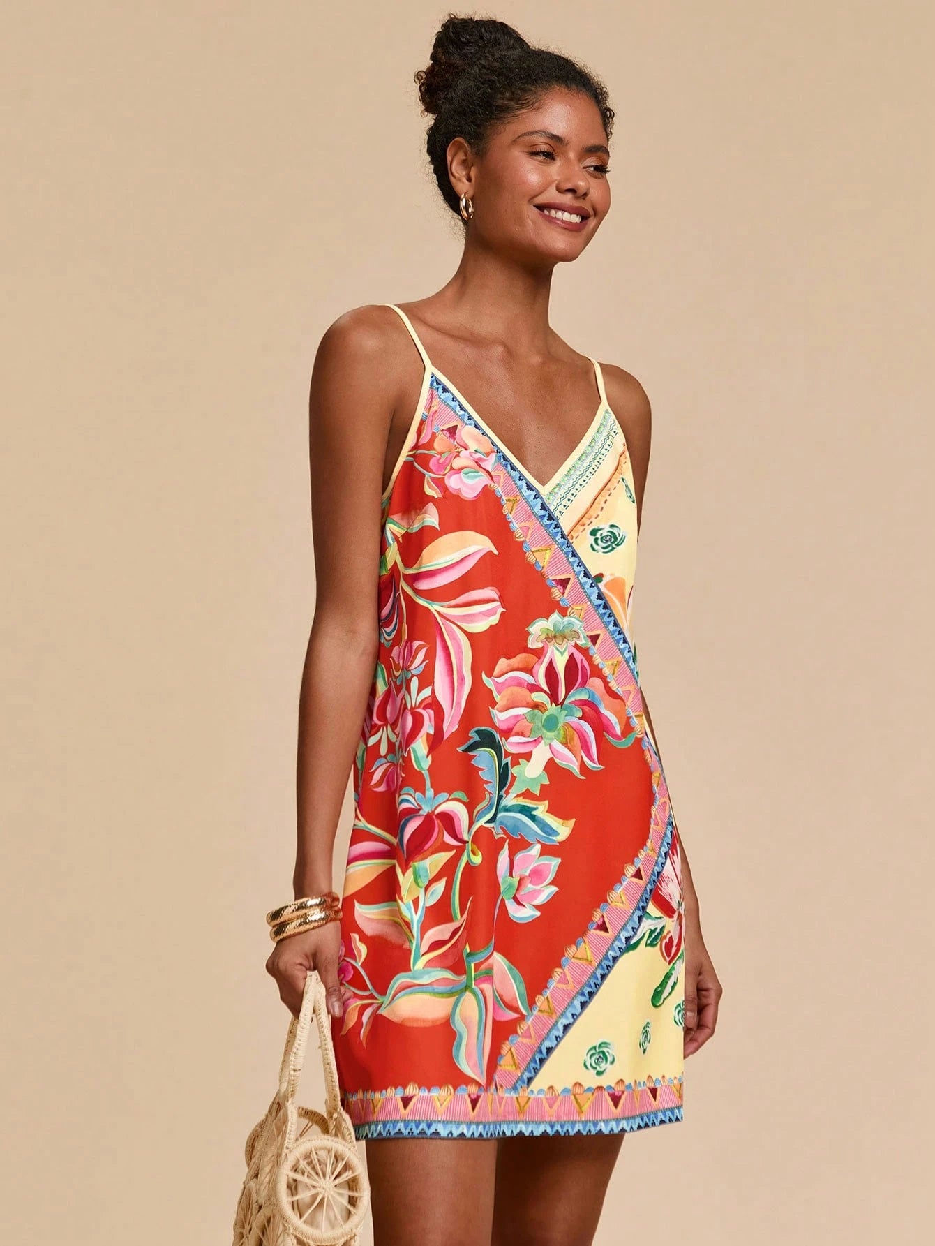 Vestido Floral Tropical
