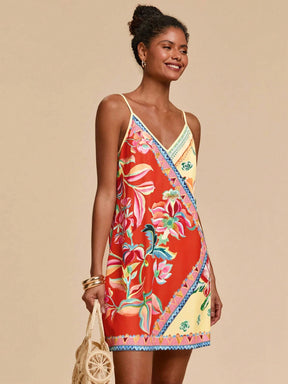 Vestido Floral Tropical