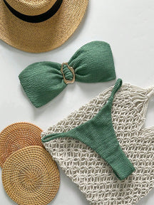 Biquíni Tomara que Caia com Detalhe Metálico 