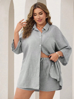 Conjunto 2 Peças Plus Size Tainá