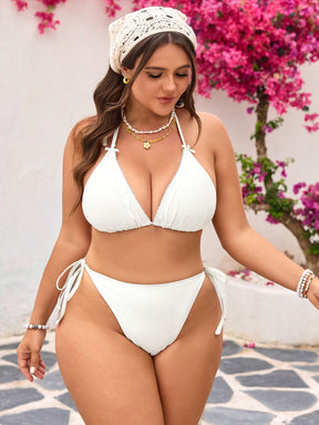 Conjunto Biquíni 3 Peças Plus Size Aurali