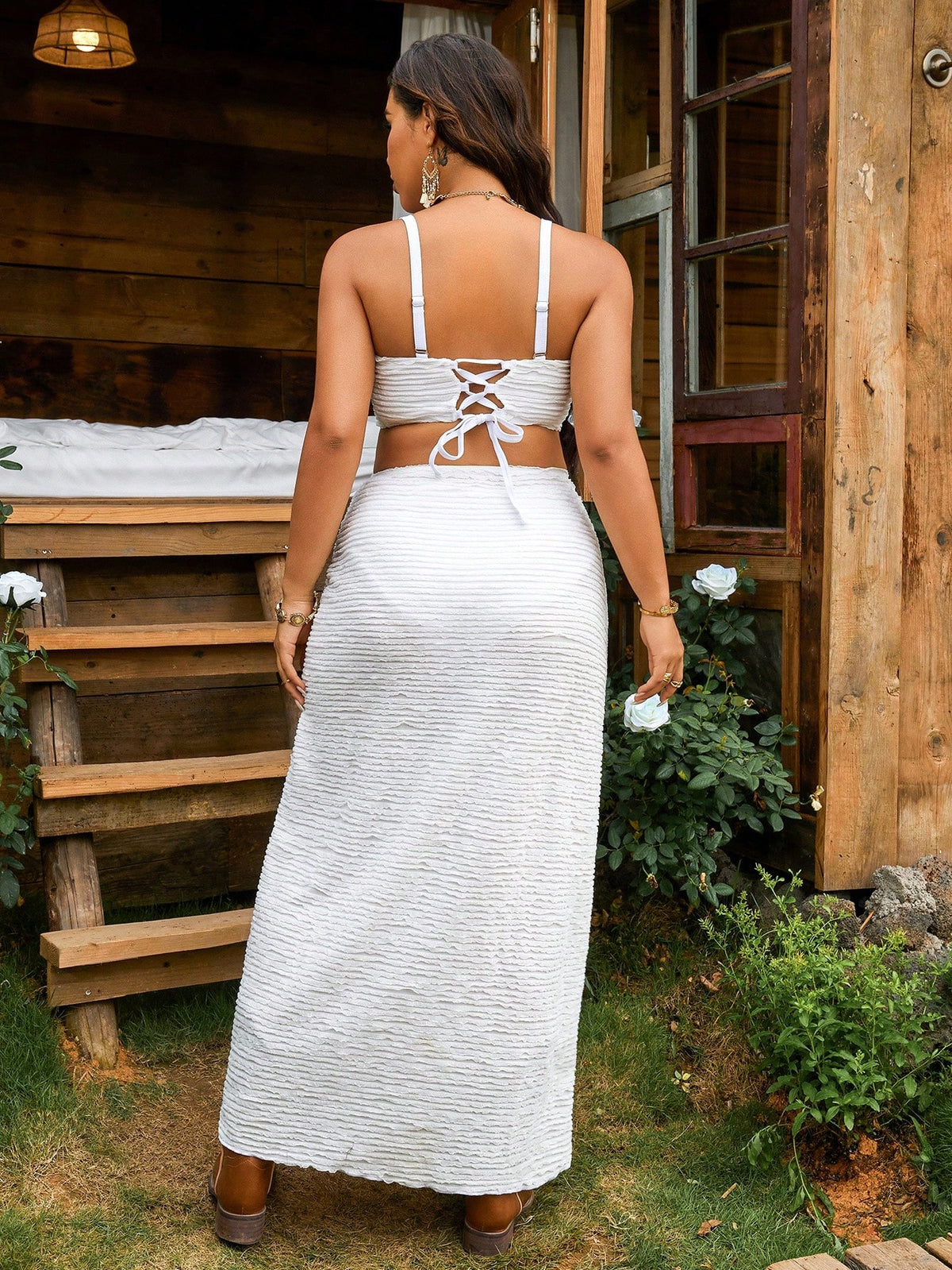 Conjunto Biquíní 3 Peças Plus Size Ana