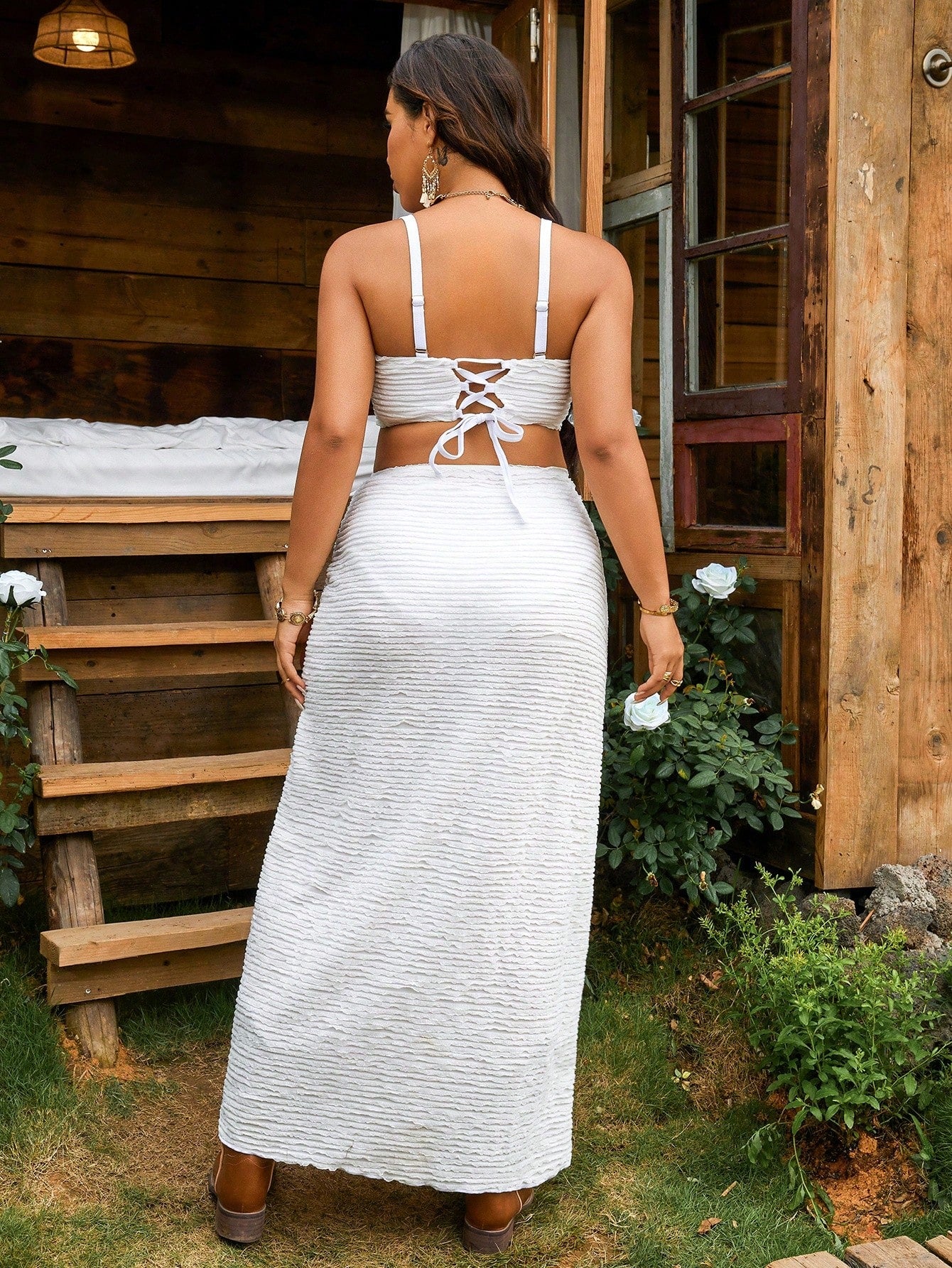 Conjunto Biquíní 3 Peças Plus Size Ana