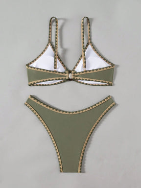 Biquíni Retro Argola Verde