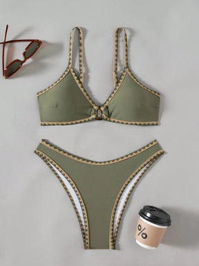 Biquíni Retro Argola Verde