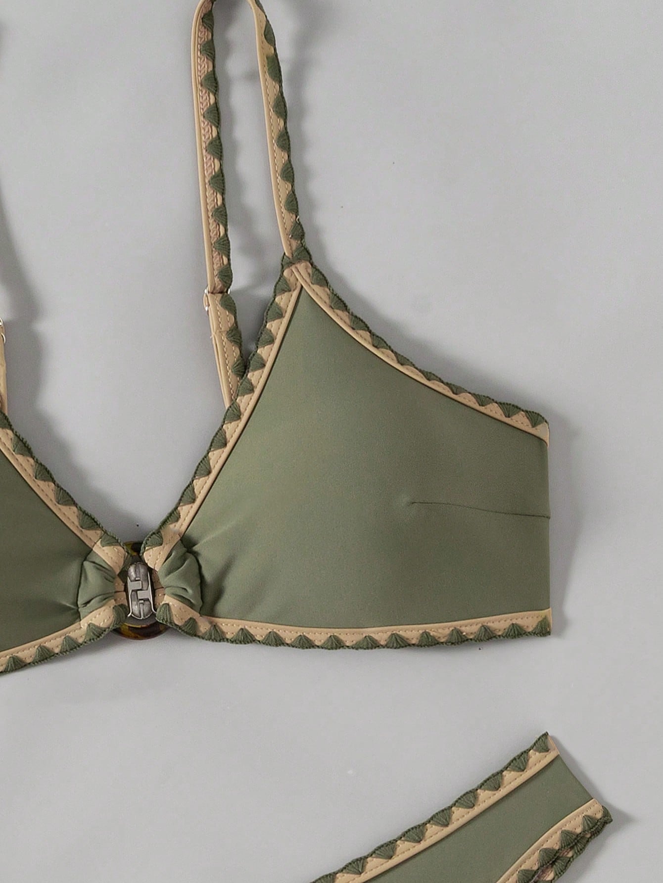 Biquíni Retro Argola Verde