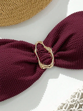 Biquíni Tomara que Caia com Detalhe Metálico 