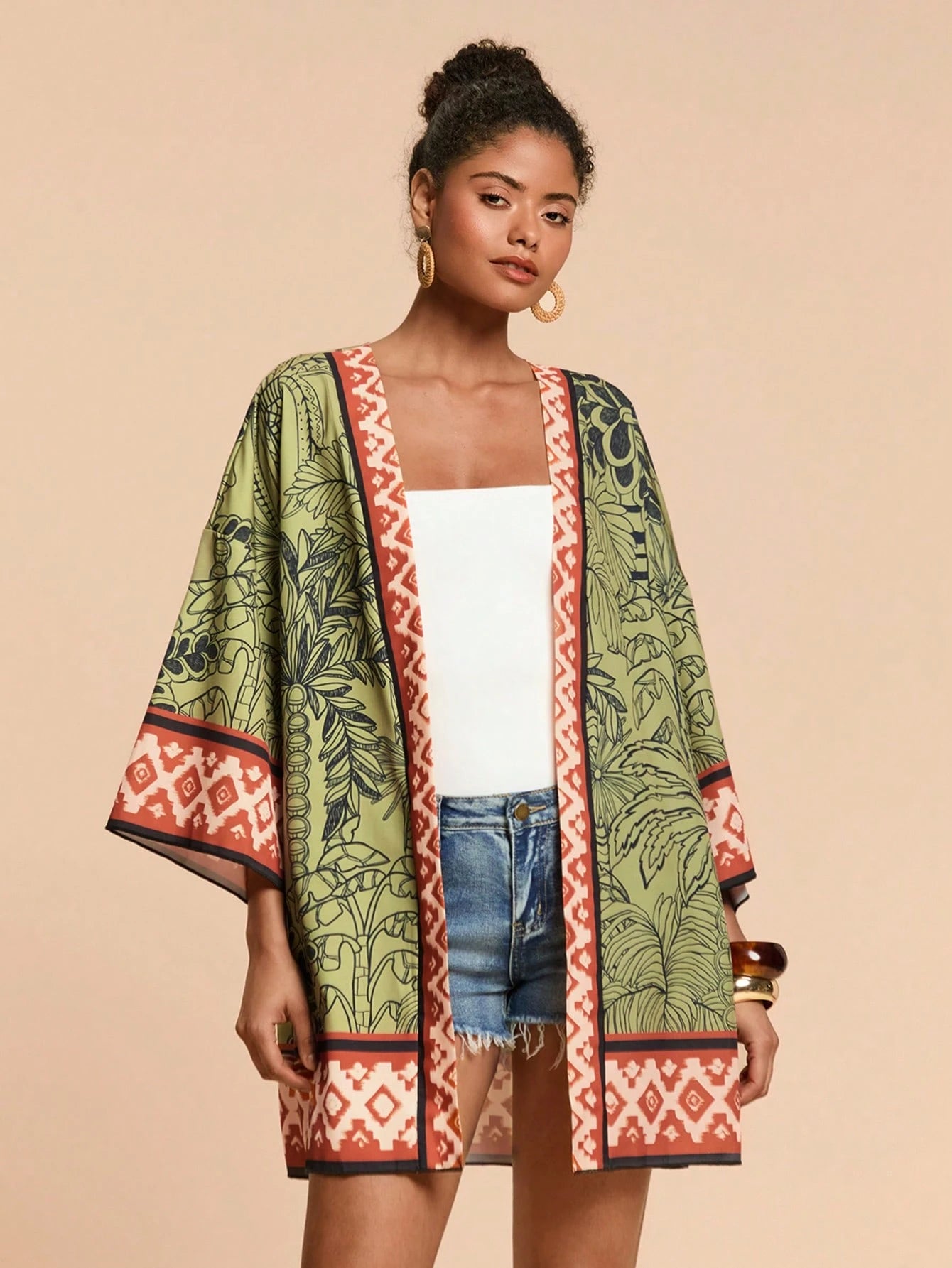 Kimono Luxo Verão Nina