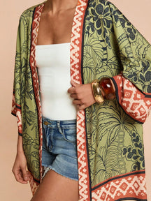 Kimono Luxo Verão Nina