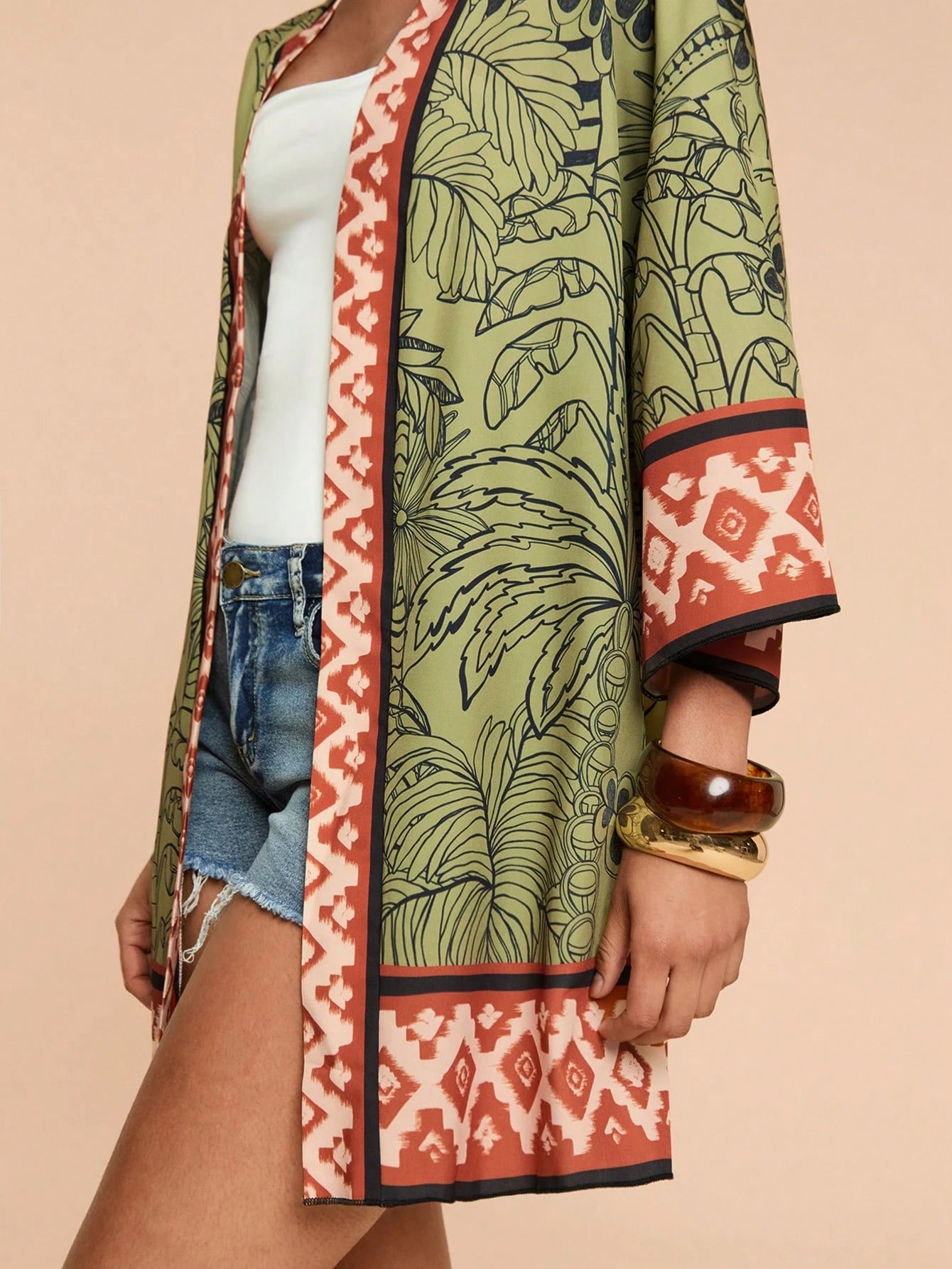 Kimono Luxo Verão Nina