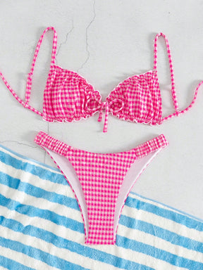 Biquíni Com Babado Fofo 