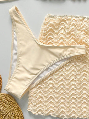 Conjunto Biquíni 3 Peças Texturizado