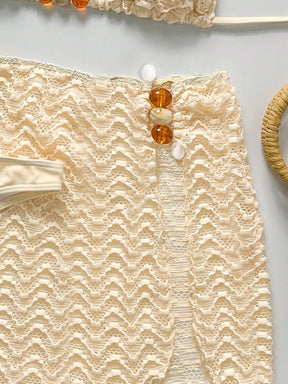 Conjunto Biquíni 3 Peças Texturizado