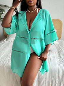 Saída de Praia Plus Size Mérah