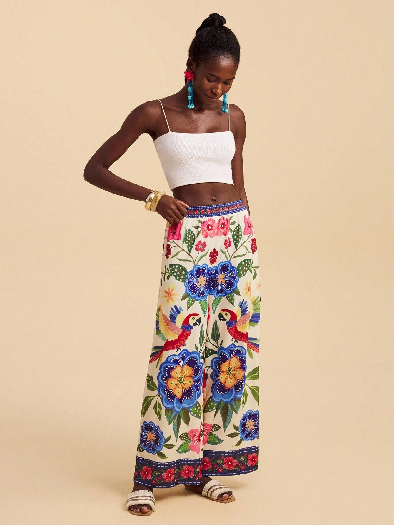 Calça Estampada