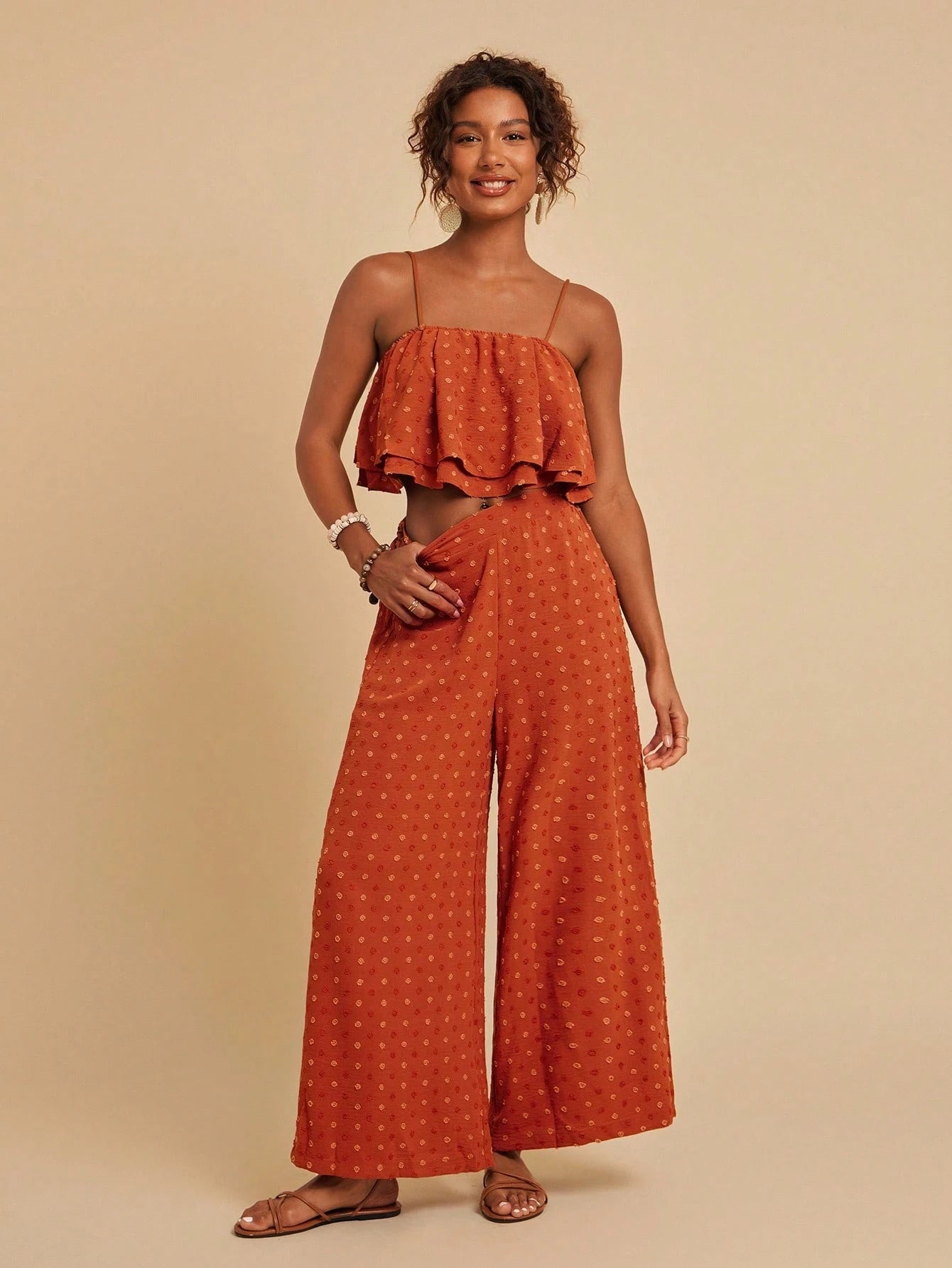 Conjunto 2 Peças Cropped Regata Diana