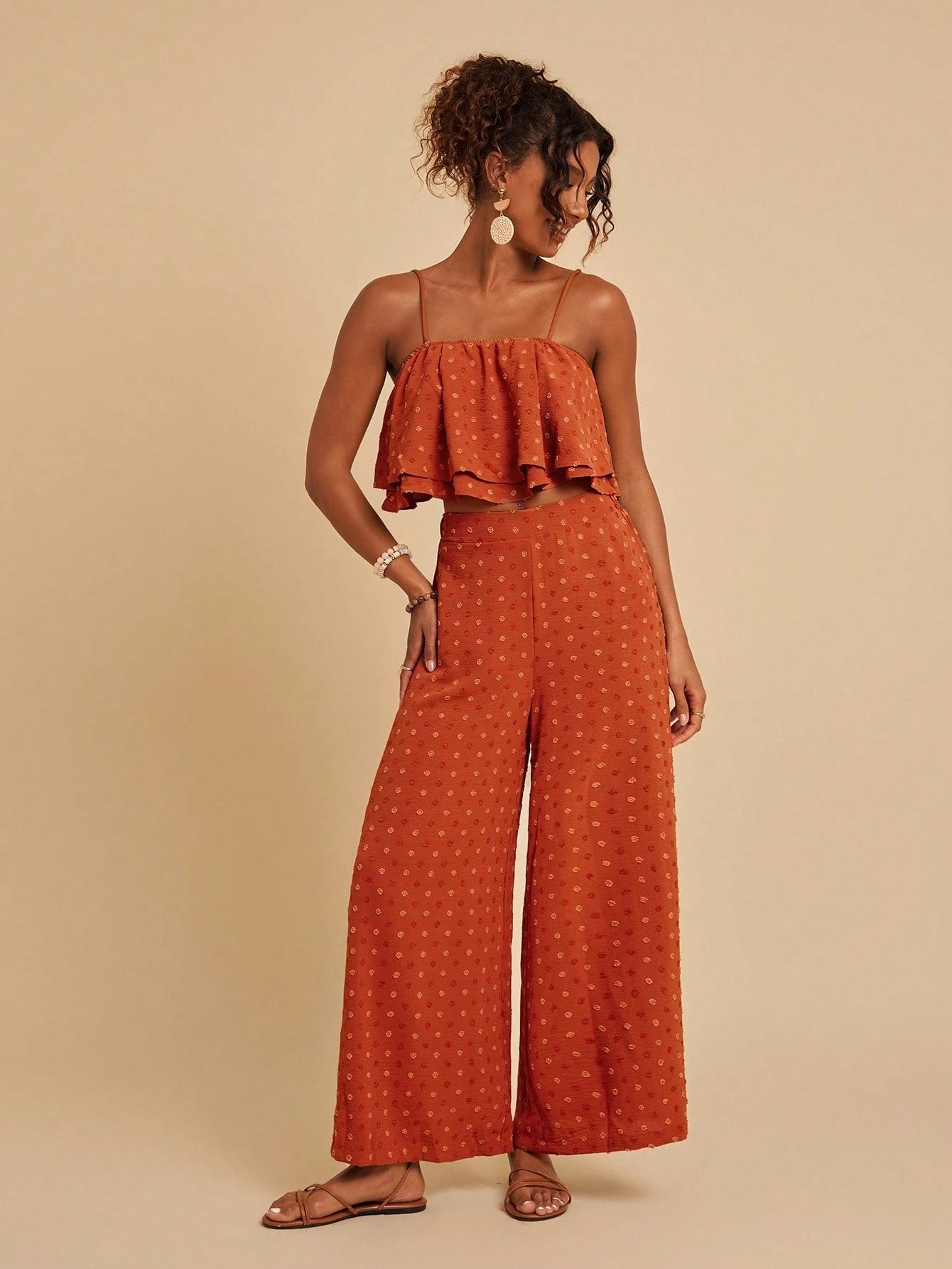 Conjunto 2 Peças Cropped Regata Diana