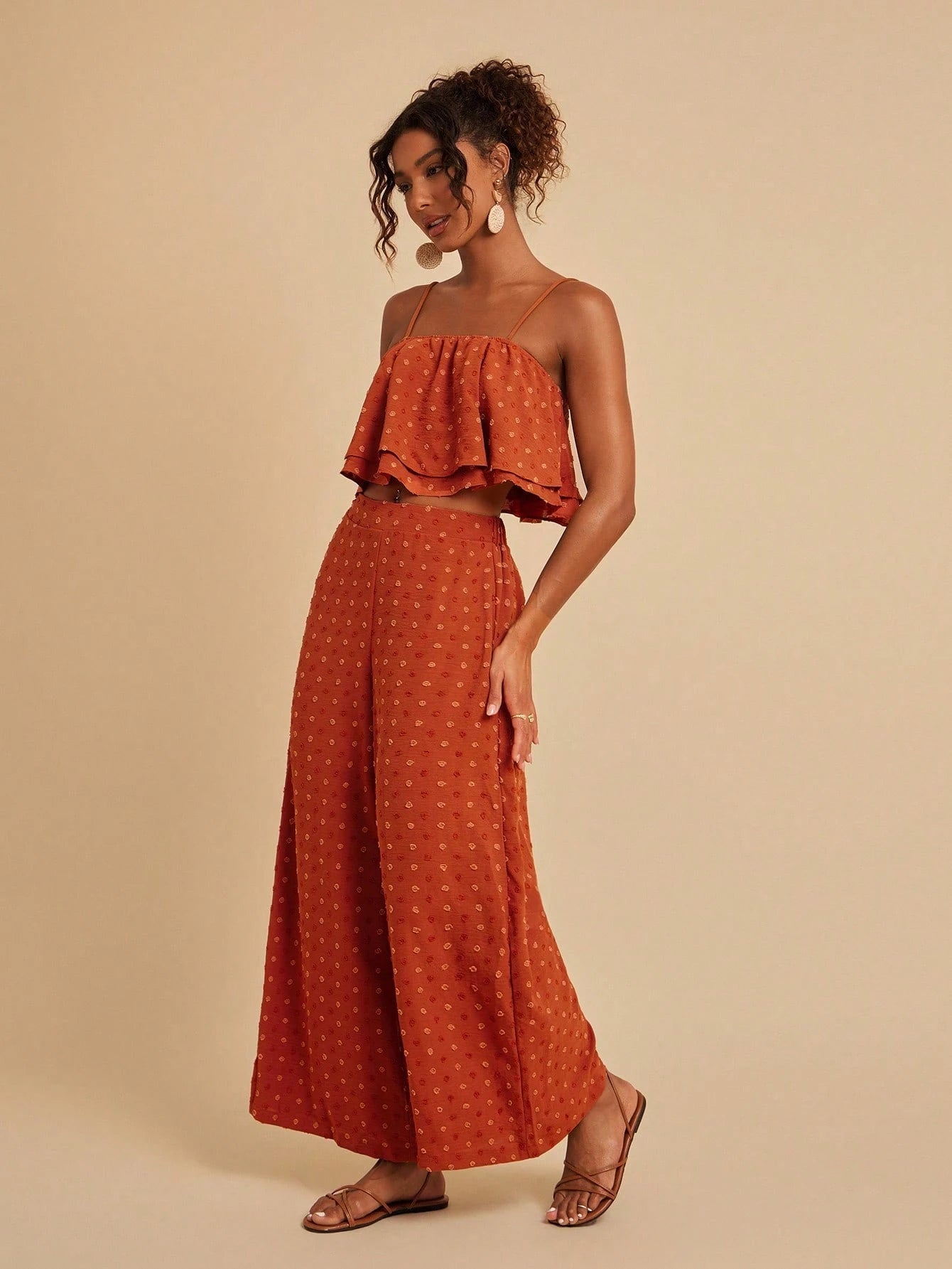 Conjunto 2 Peças Cropped Regata Diana