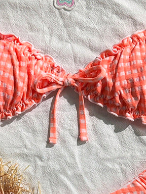 Biquíni Com Babado Fofo 