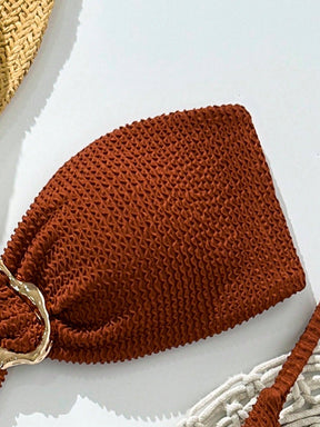 Biquíni Tomara que Caia com Detalhe Metálico 