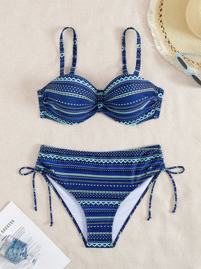 Biquíni Estampa Retro