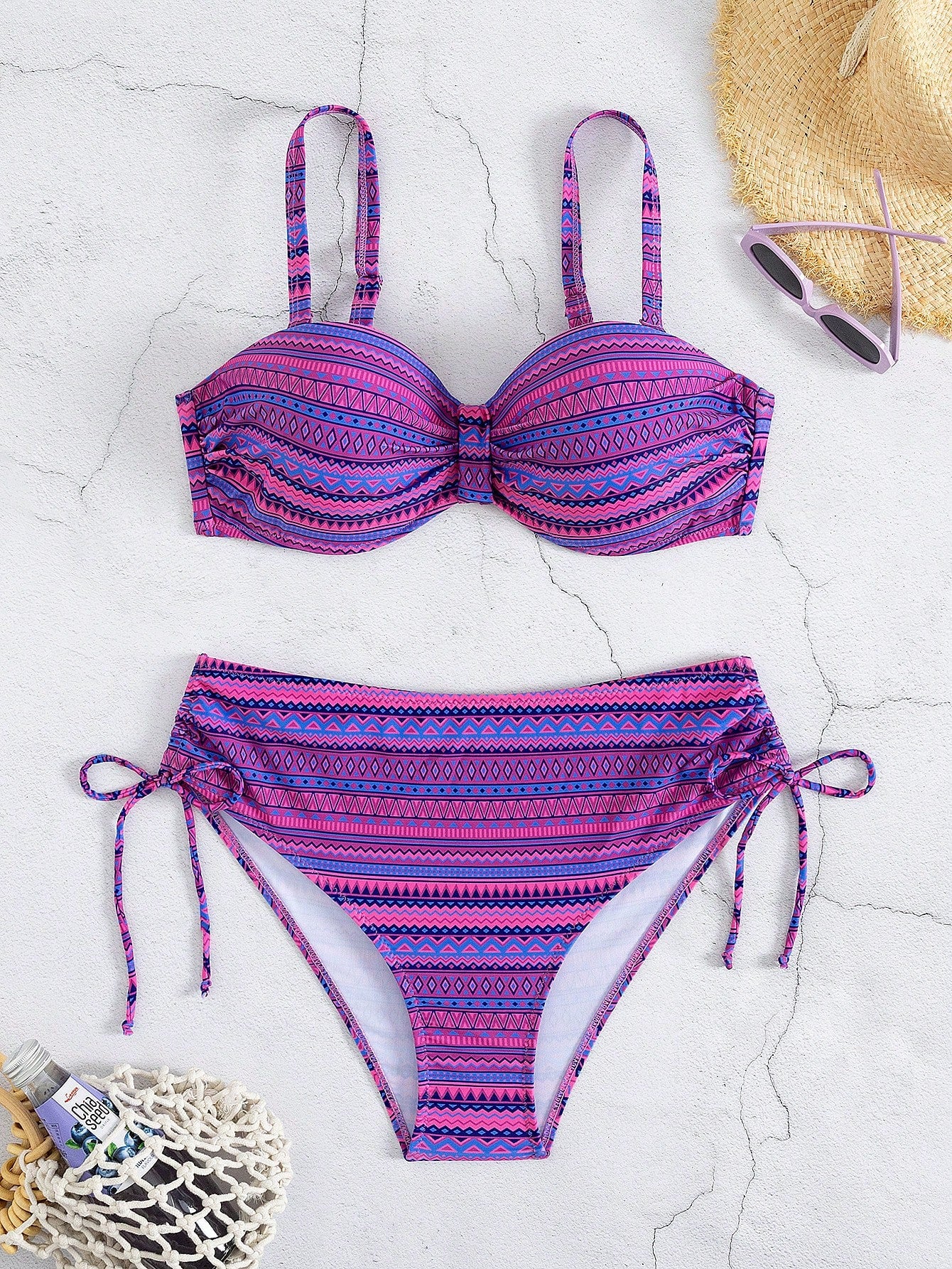 Biquíni Estampa Retro