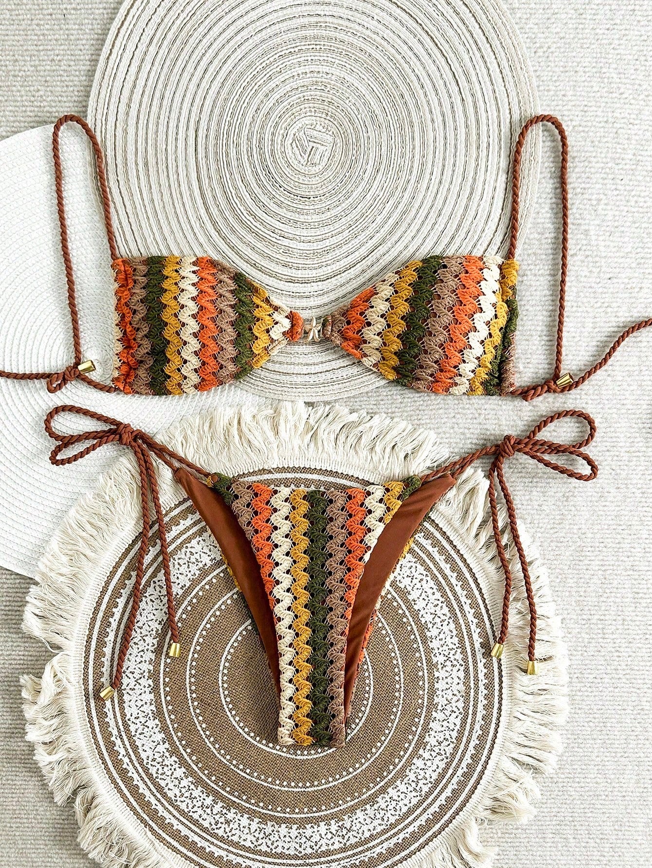 Biquíni de Tricô Mel