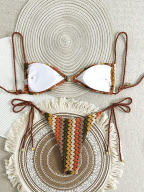 Biquíni de Tricô Mel