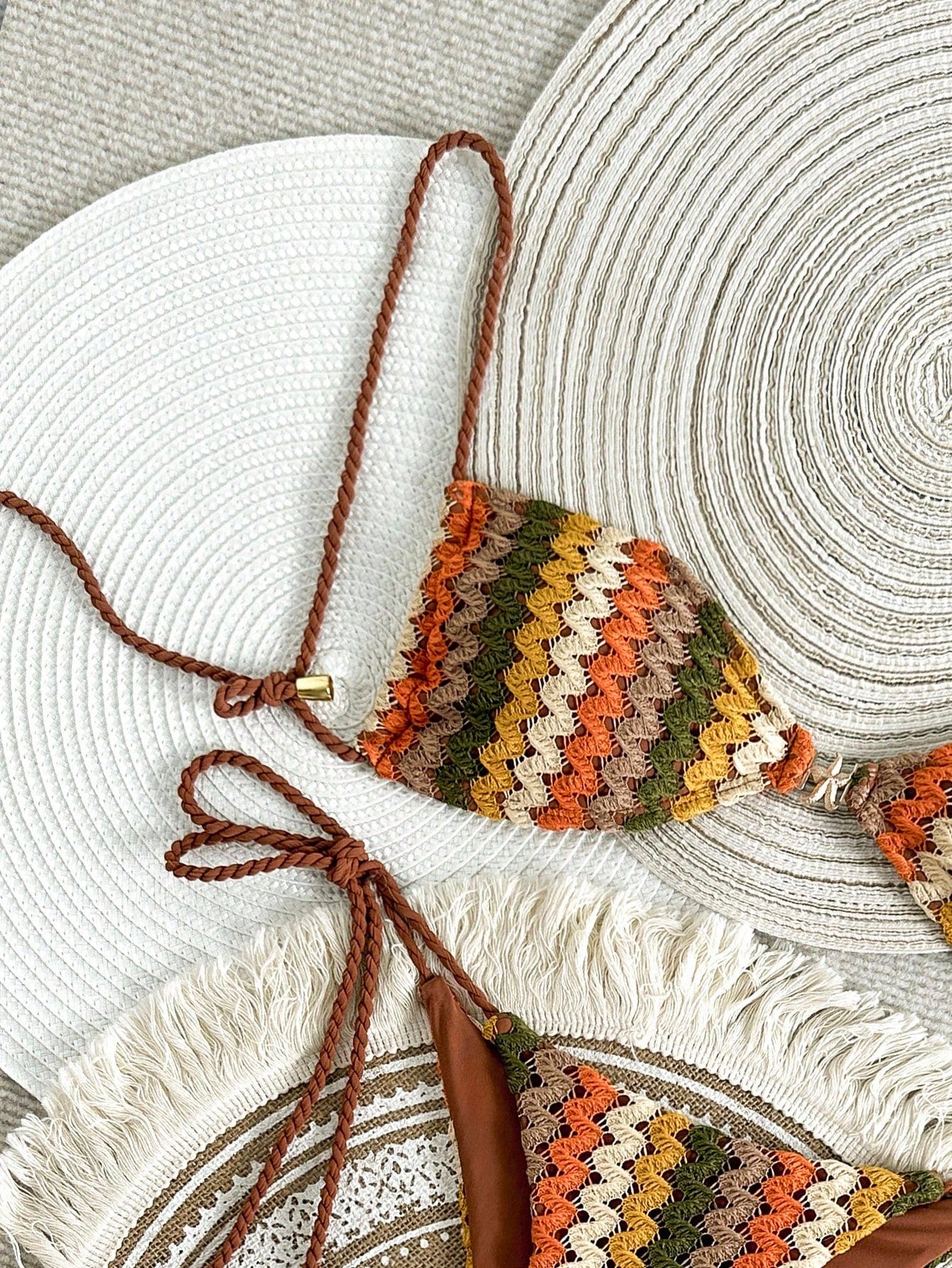 Biquíni de Tricô Mel