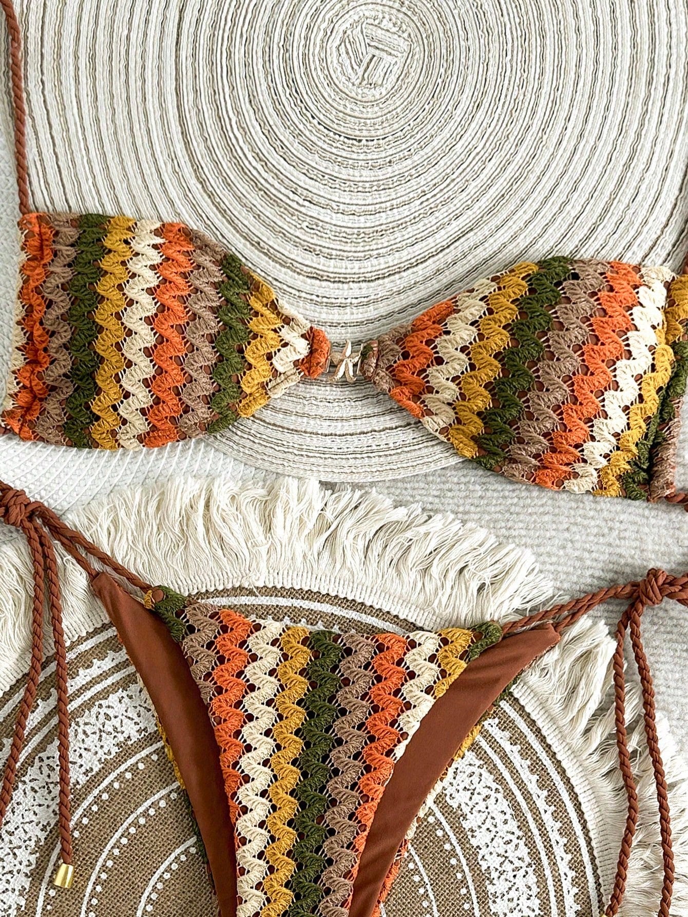 Biquíni de Tricô Mel