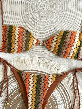 Biquíni de Tricô Mel