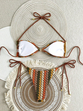 Biquíni de Tricô Mel