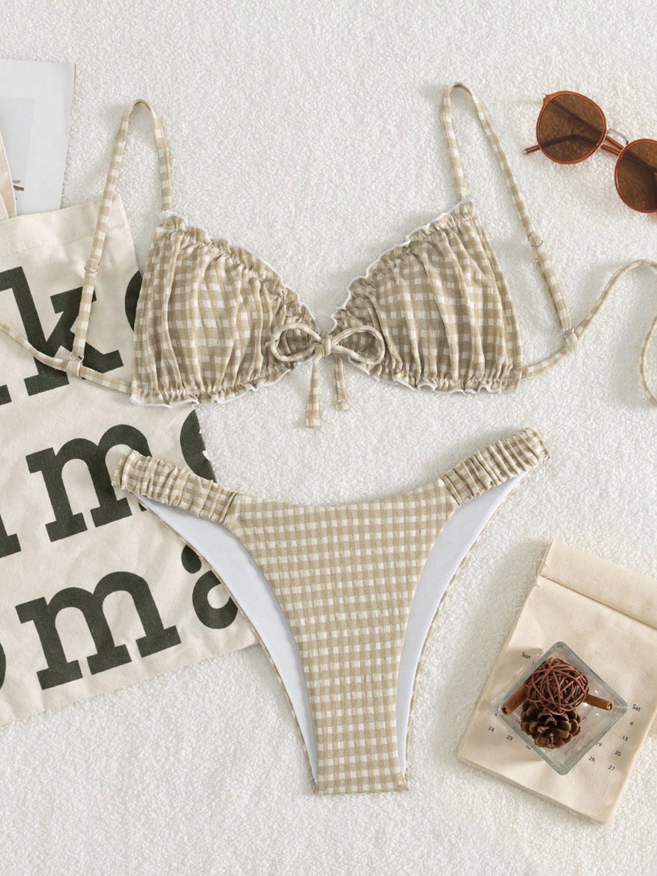 Biquíni Com Babado Fofo 